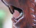 Side Detail of Lion Mouth