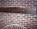 Horse Walnut Mantle