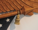 Mahogany Eagle Tassel Detail