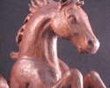 Walnut Horse Detail